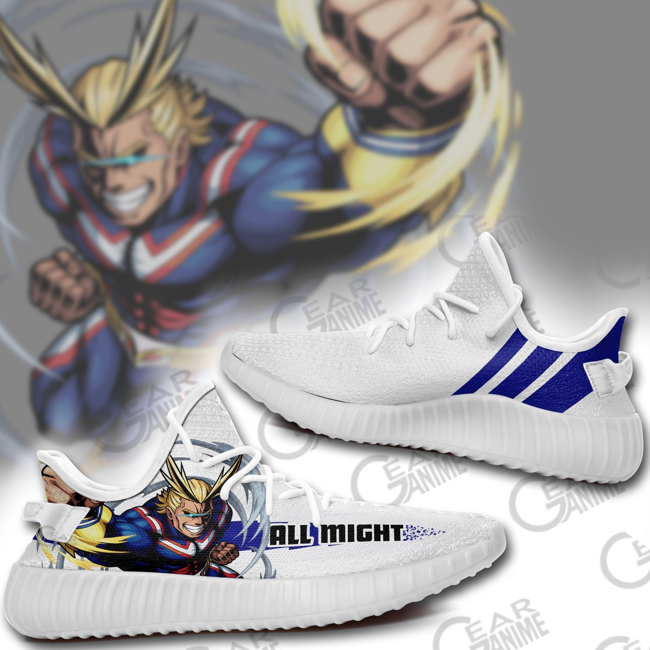 All Might Shoes My Hero Academia Anime Shoes TT10