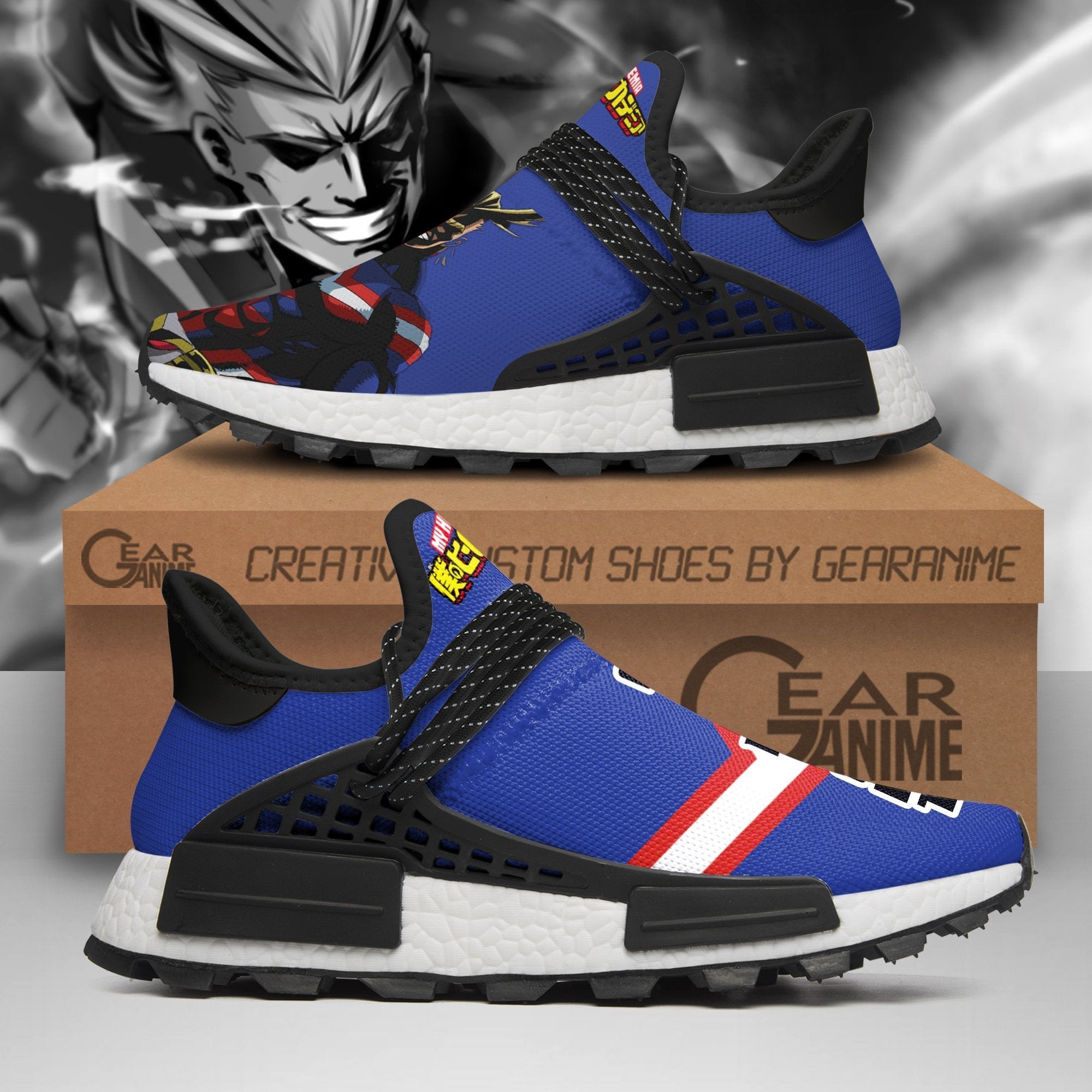 All Might Shoes My Hero Academia Shoes, NMD Shoes
