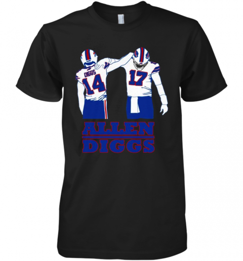 Allen And Diggs Buffalo Bills 2021 Premium T-Shirt