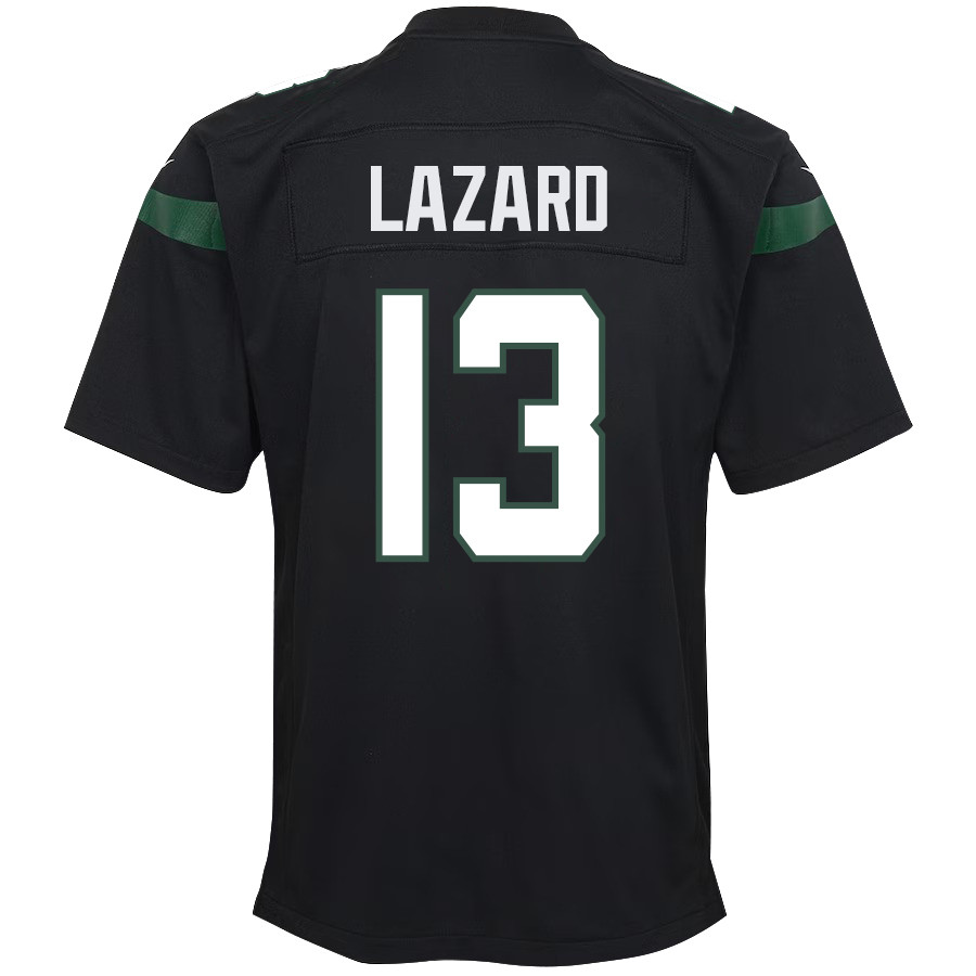 Allen Lazard 13 New York Jets Youth Alternate Game Stitched Jersey – Black