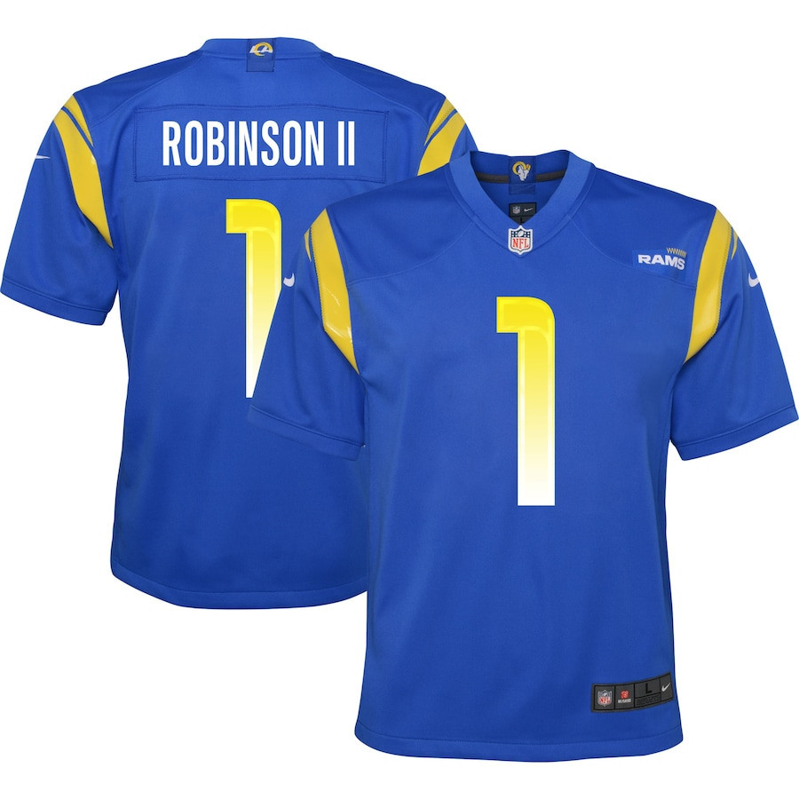 Allen Robinson 1 Los Angeles Rams Youth Home Game Stitched Jersey – Royal