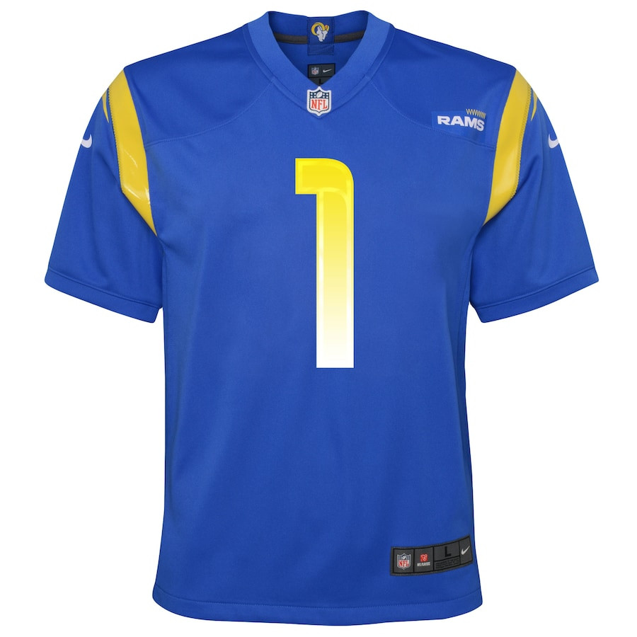 Allen Robinson 1 Los Angeles Rams Youth Home Game Stitched Jersey – Royal