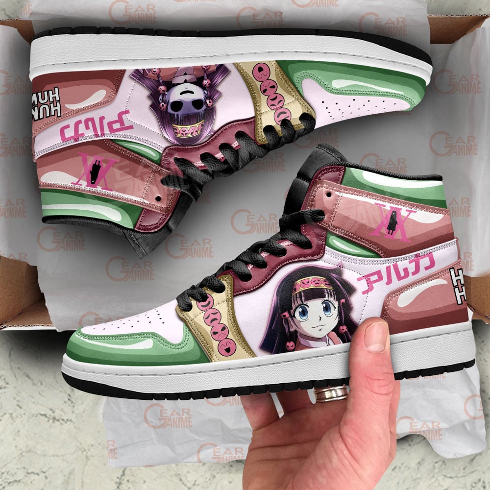 Alluka Zoldyck JD1s Sneakers Hunter X Hunter Anime Shoes, Air Jordan Hightop