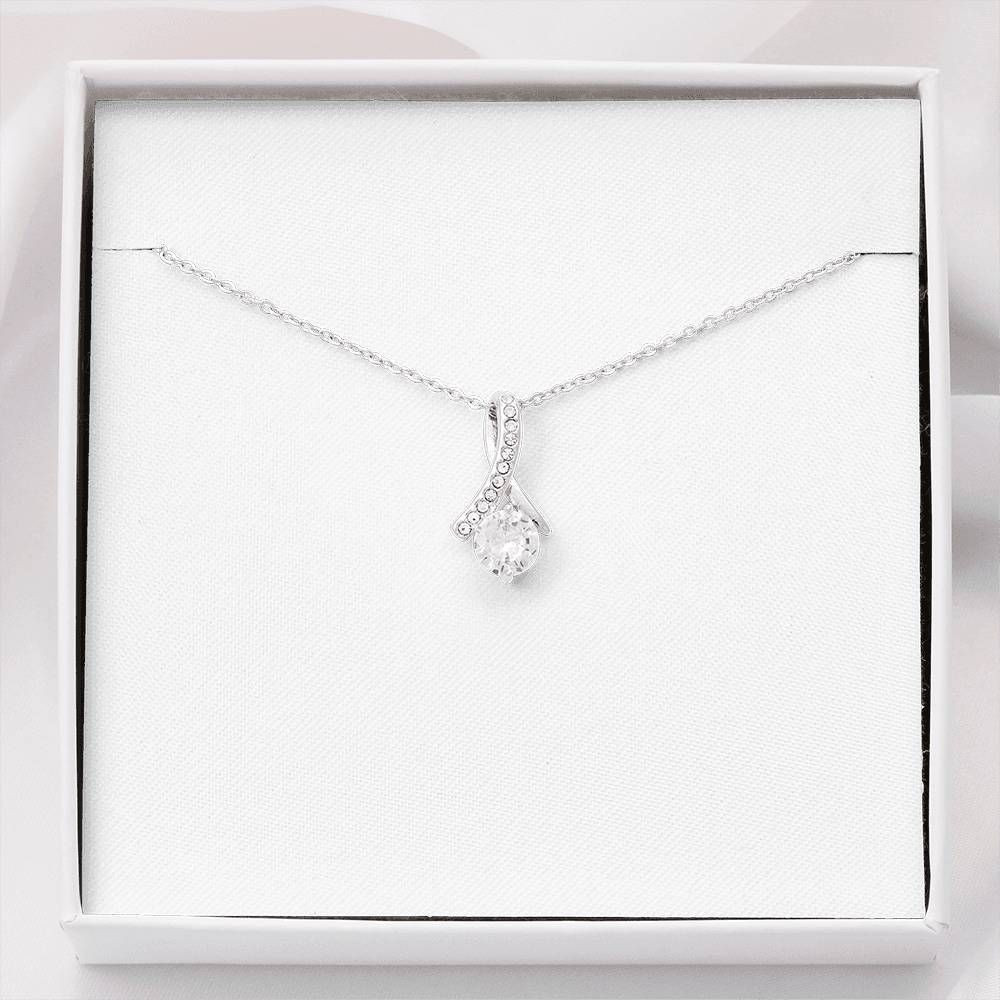 Alluring Beauty Necklace ( No Message Card ) Meaningful Gift For Mom