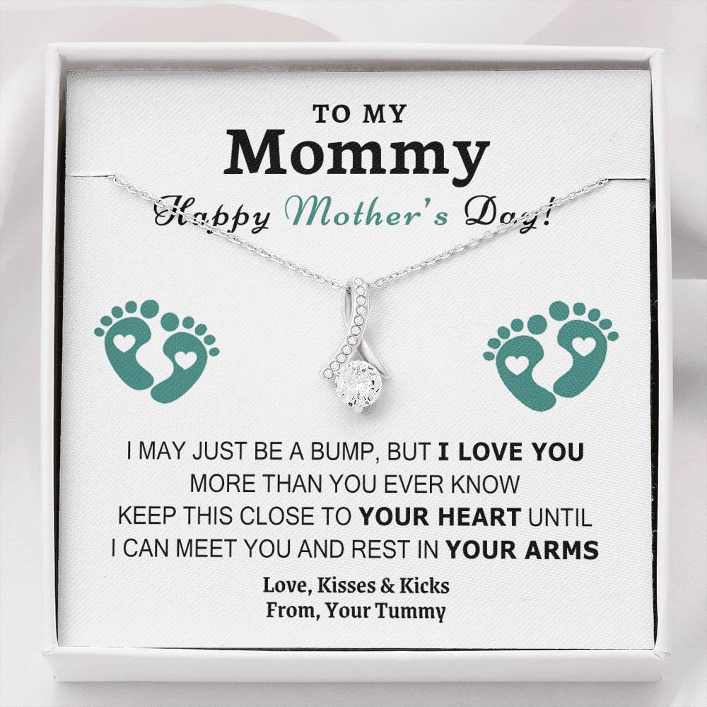 Alluring Beauty Necklace Gift For Mom Happy Mother’s Day Keep This Close To Your Heart