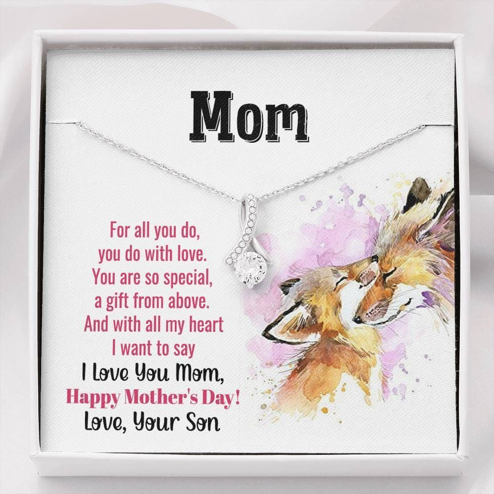 Alluring Beauty Necklace Gift For Mom You Are So Amazing Fox