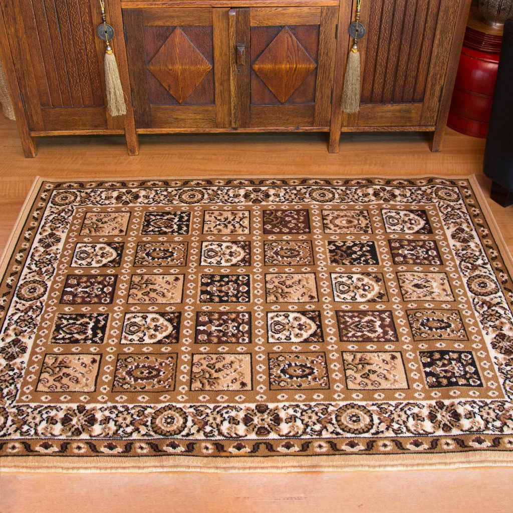 Ally Beige Traditional Limited Edition Rectangle Rug