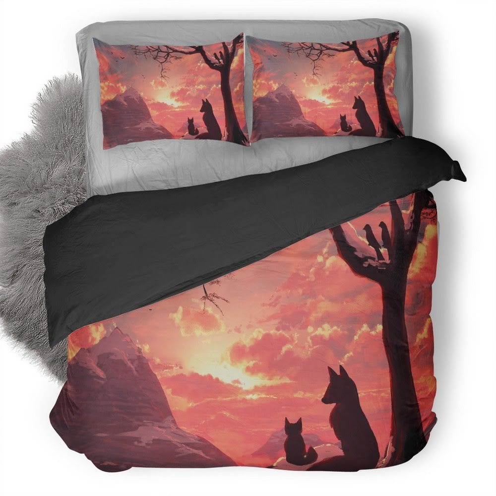 Alone Time With Friend 3D Customized Duvet Cover Bedding Set