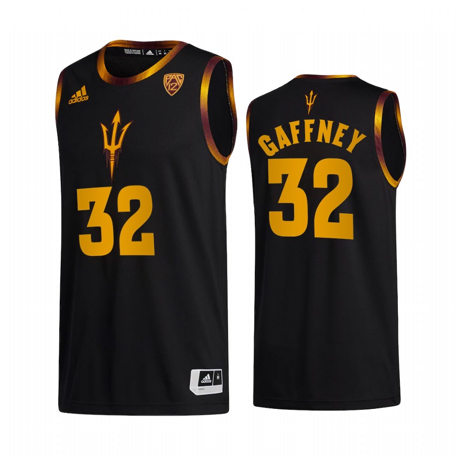 Alonzo Gaffney Arizona State Sun Devils Black Jersey 2022-23 College