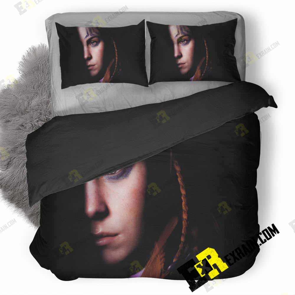 Aloy Horizon Zero Dawn Portrait W1 3D Customized Duvet Cover Bedding Set