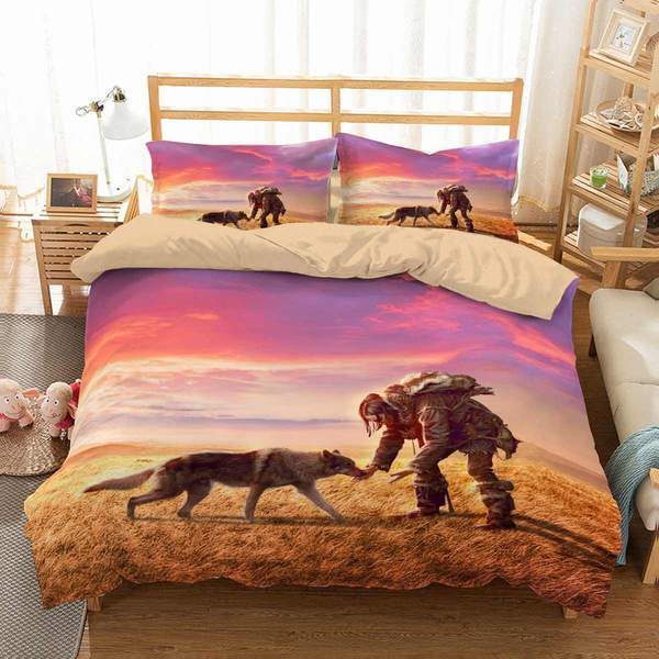 Alpha 3D Customized Duvet Cover Bedding Set