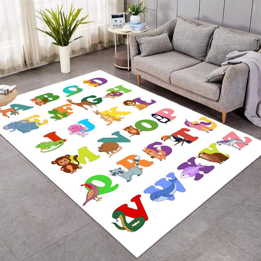 Alphabet Animal Limited Edition Rectangle Rug