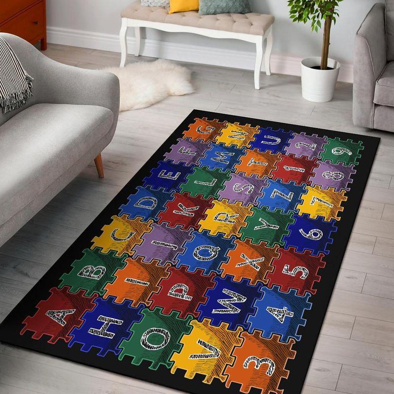 Alphabet Area Limited Edition Rectangle Rug