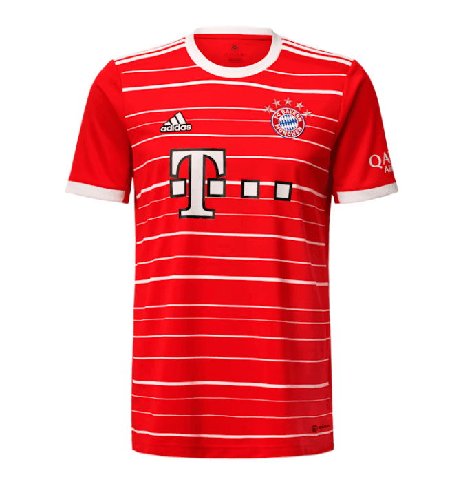 Alphonso Davies 19 FC Bayern Munich 2022/23 Home Men Soccer Jersey – Red