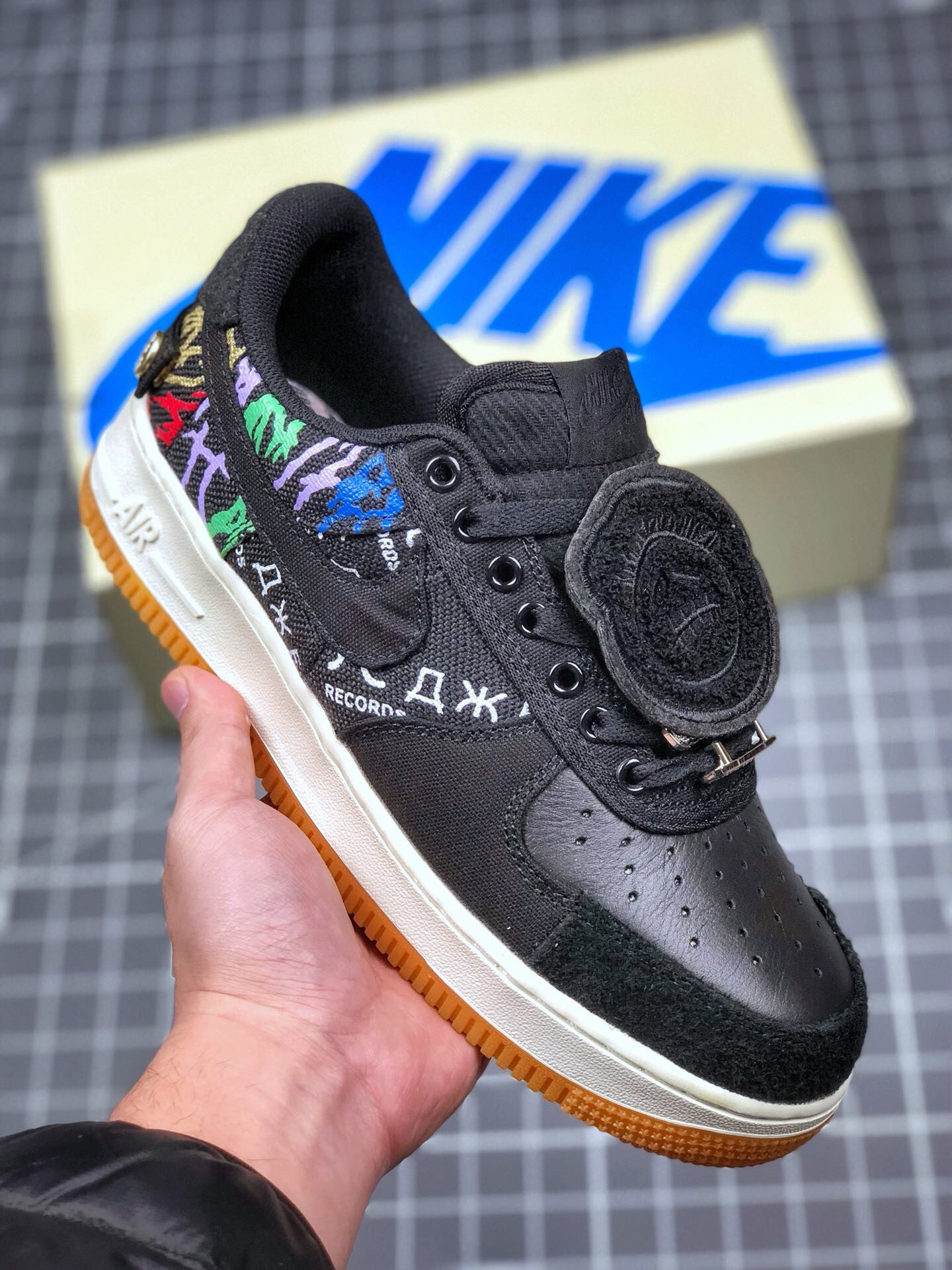 Alternate Travis Scott x Nike Air Force 1 Low “Cactus Jack” For Sale