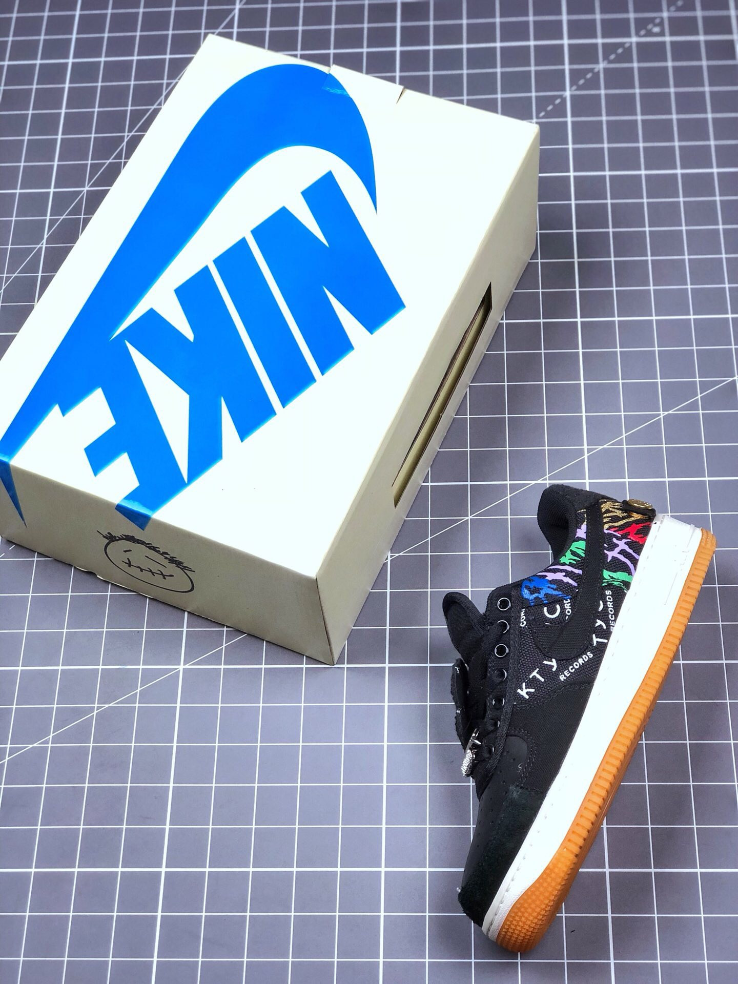 Alternate Travis Scott x Nike Air Force 1 Low “Cactus Jack” For Sale