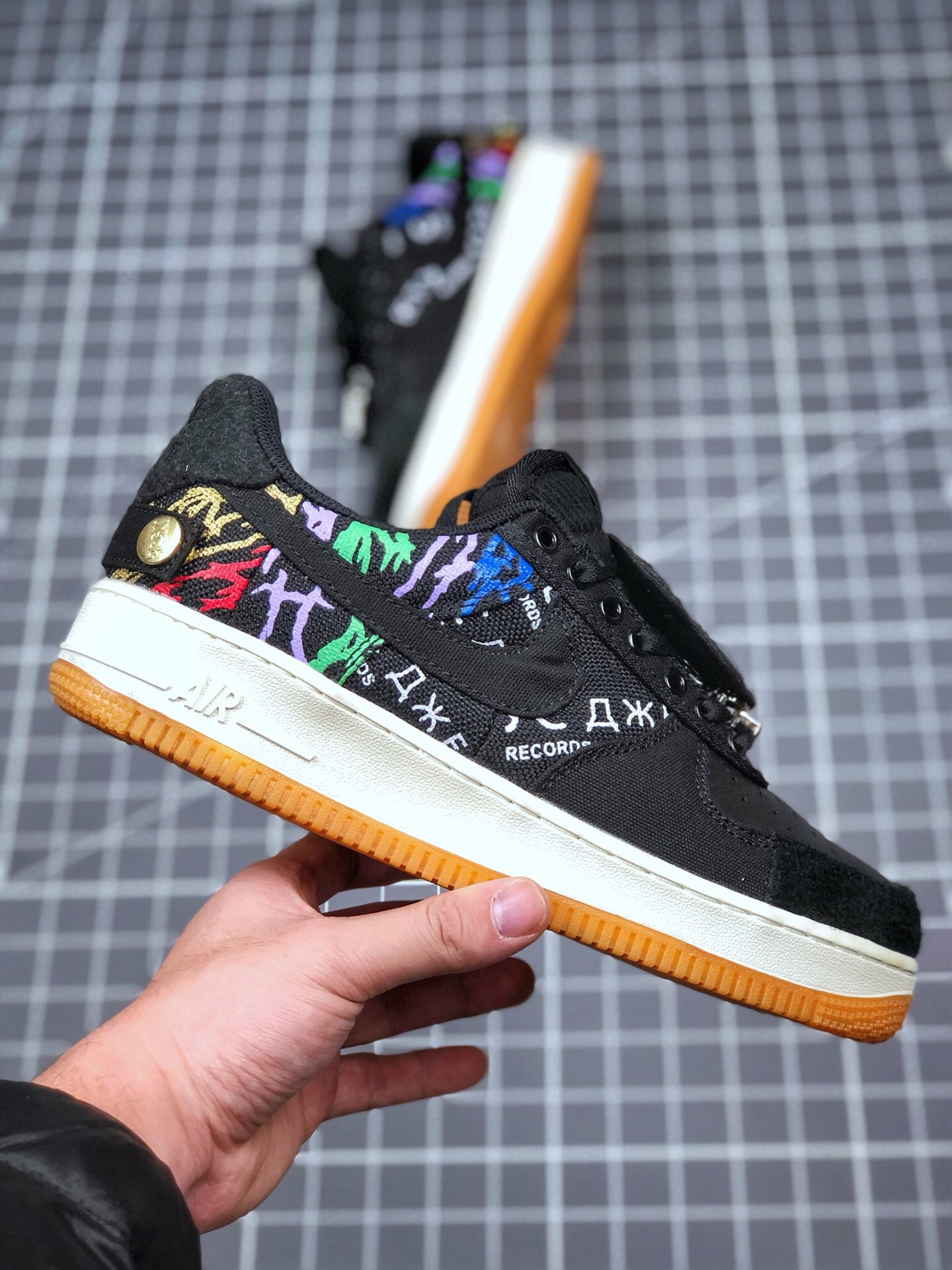 Alternate Travis Scott x Nike Air Force 1 Low “Cactus Jack” For Sale