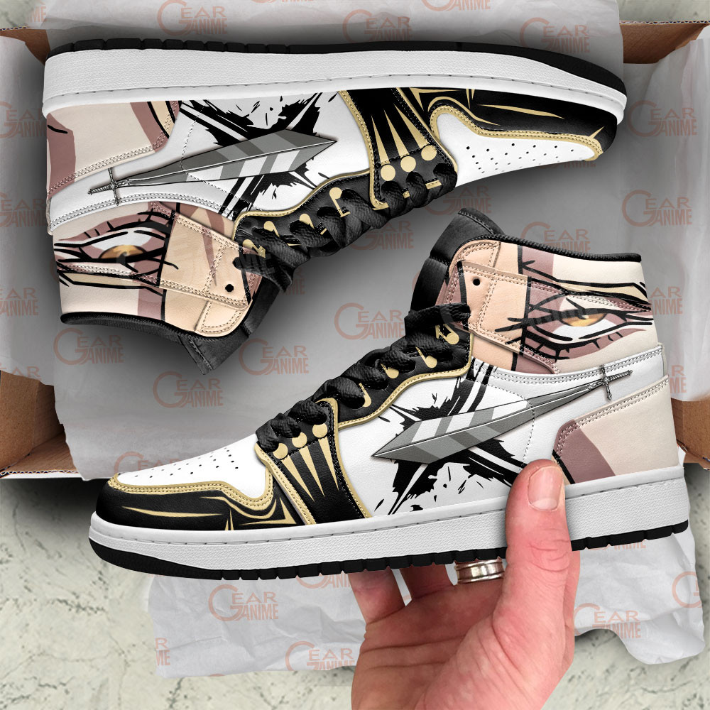 Alucard JD1s Sneakers Castlevania Anime Shoes, Air Jordan Hightop