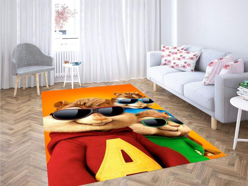 Alvin And The Chipmunks The Road Chip Carpet Rectangle Rug