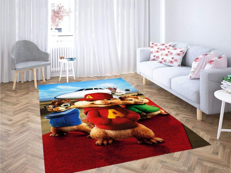 Alvin And The Chipmunks The Squeakquel Carpet Rectangle Rug