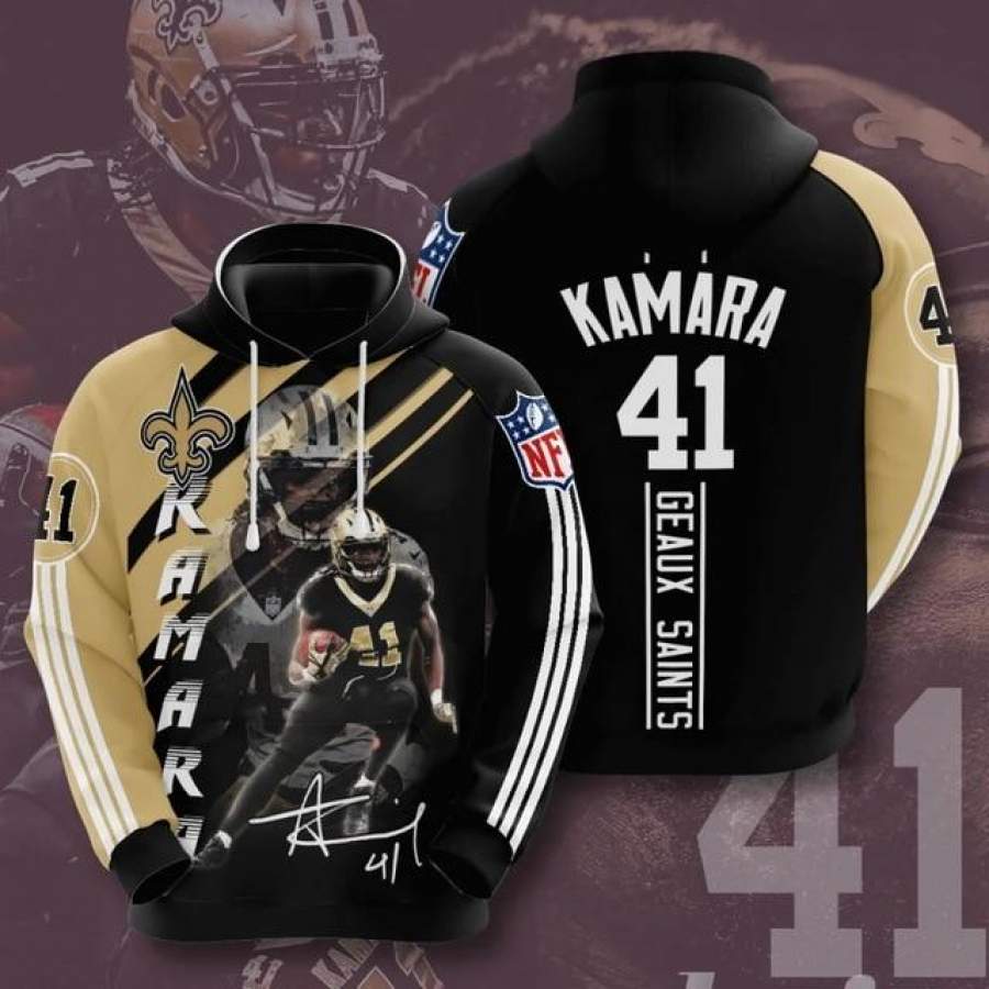 Alvin Kamara New Orleans Saints Casual Hoodie