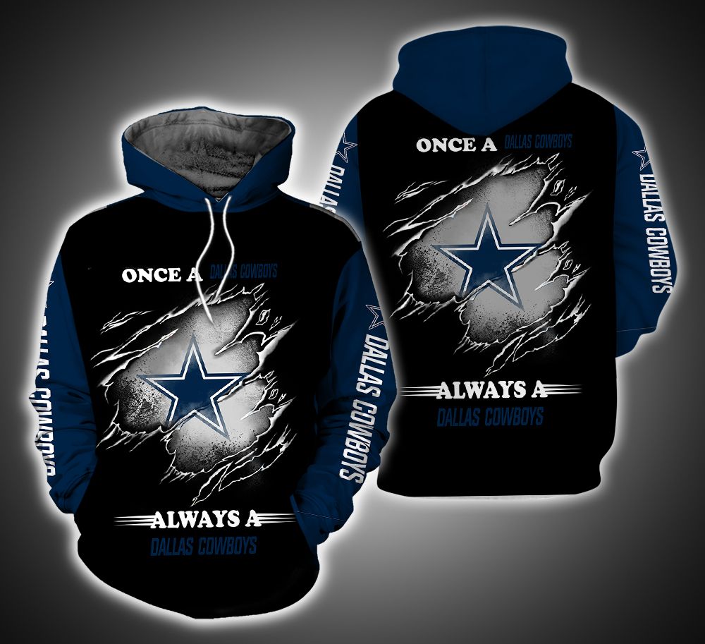 Always a Dallas Cowboys Fan 3D Print Hoodie