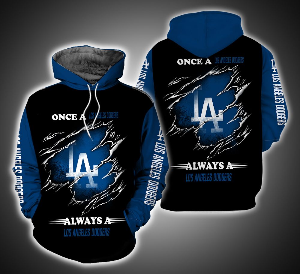 Always a Los Angeles Dodgers Fan 3D Print Hoodie