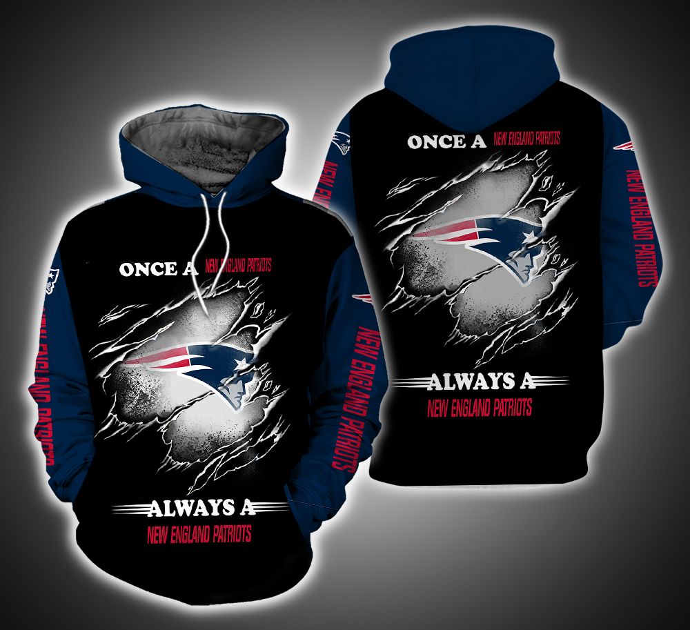 Always a New England Patriots Fan 3D Print Hoodie
