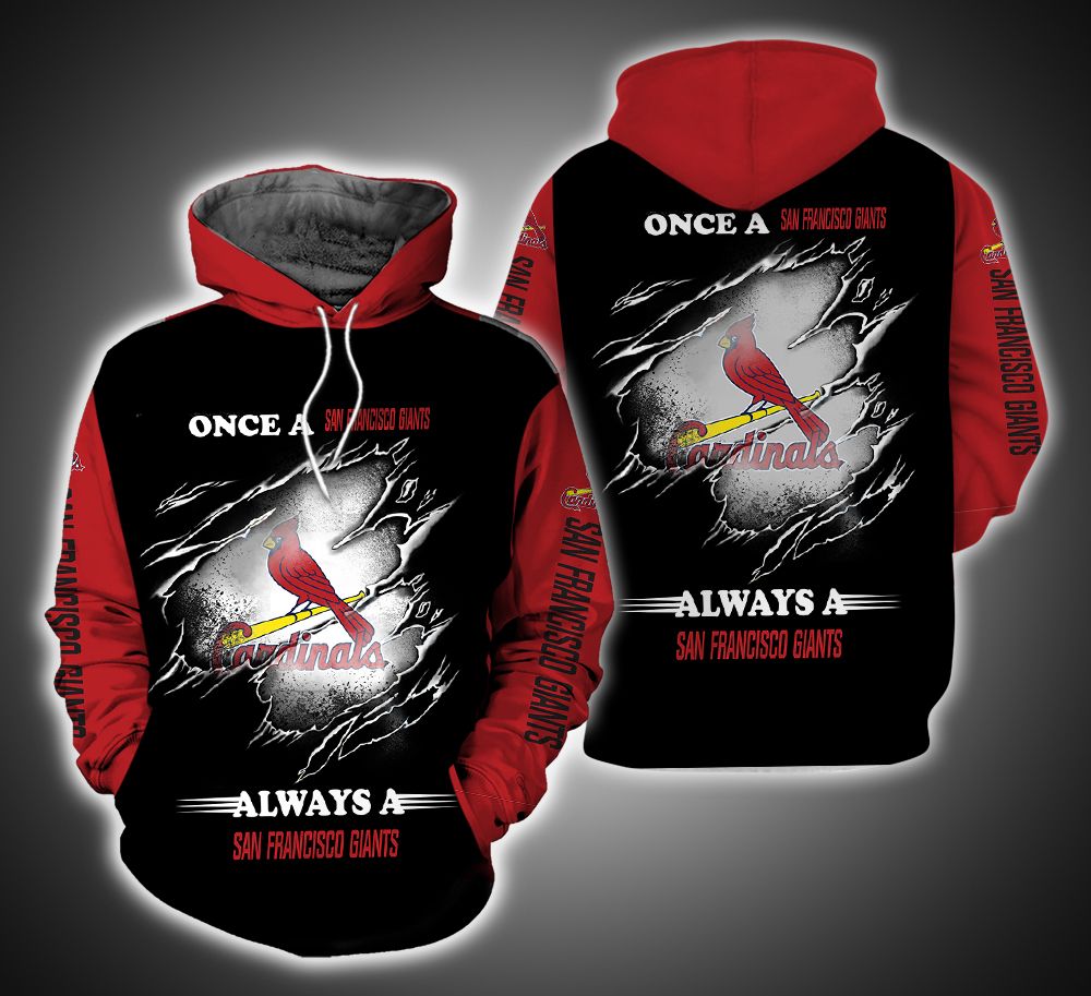 Always a St. Louis Cardinals Fan 3D Print Hoodie