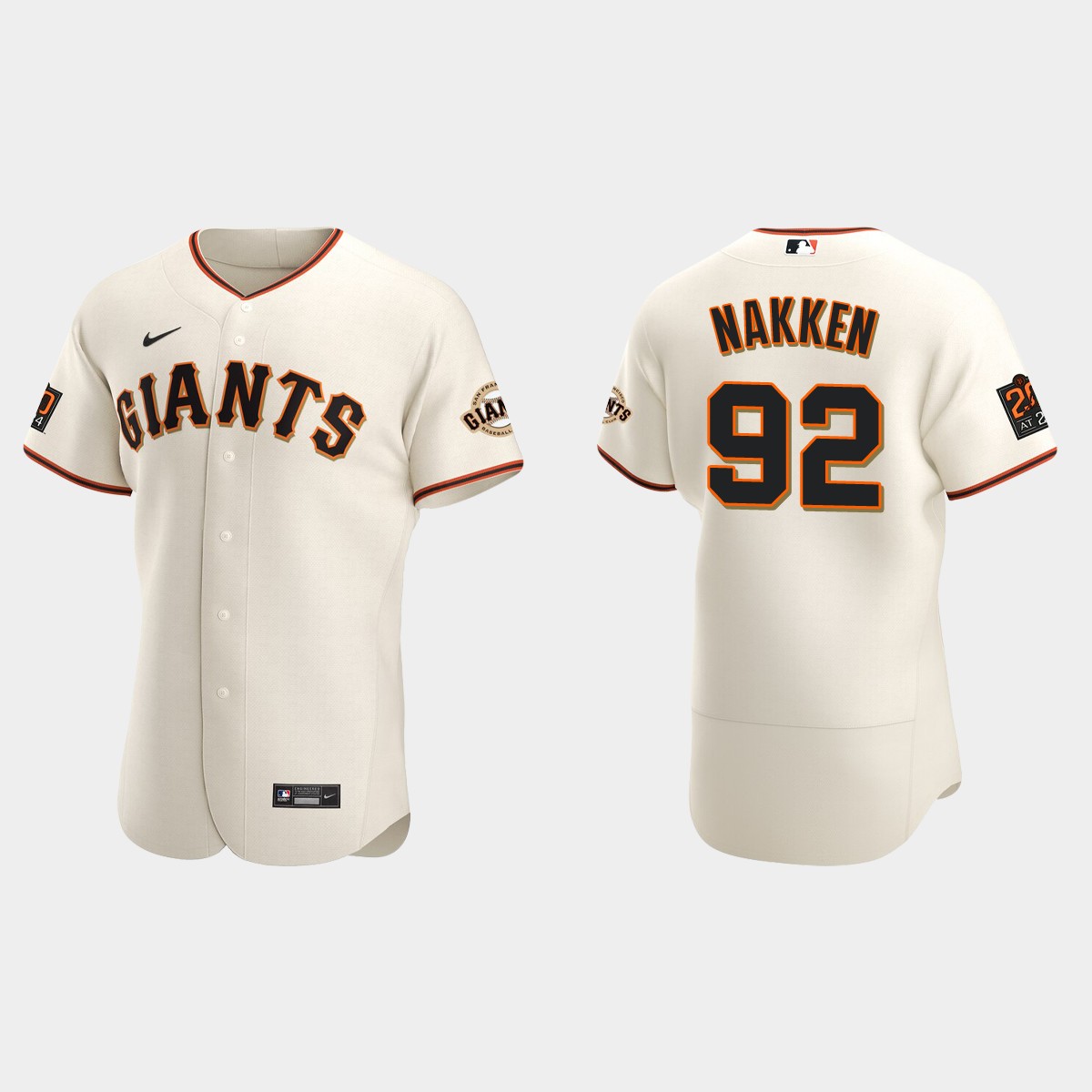 Alyssa Nakken San Francisco Giants Home Jersey – Cream