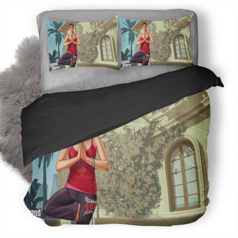 Amanda De Santa 3D Customized Duvet Cover Bedding Set