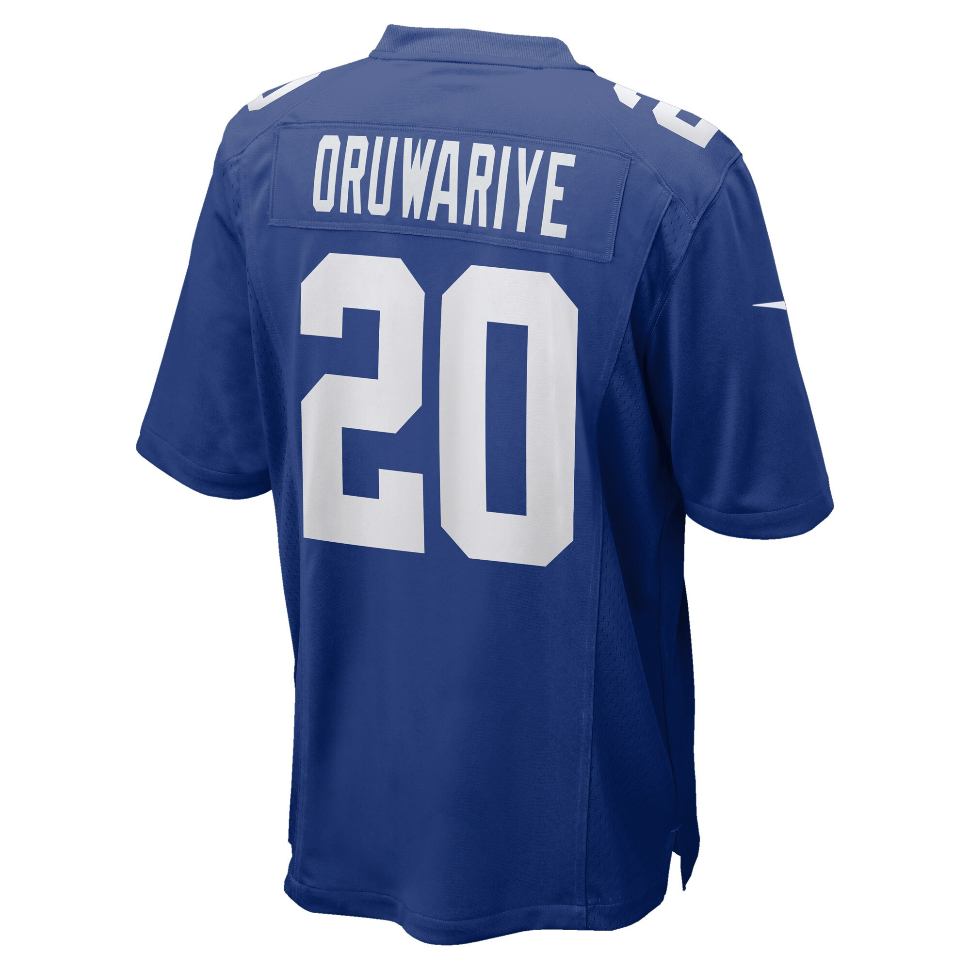 Amani Oruwariye 20 New York Giants Men Game Stitched Jersey – Royal