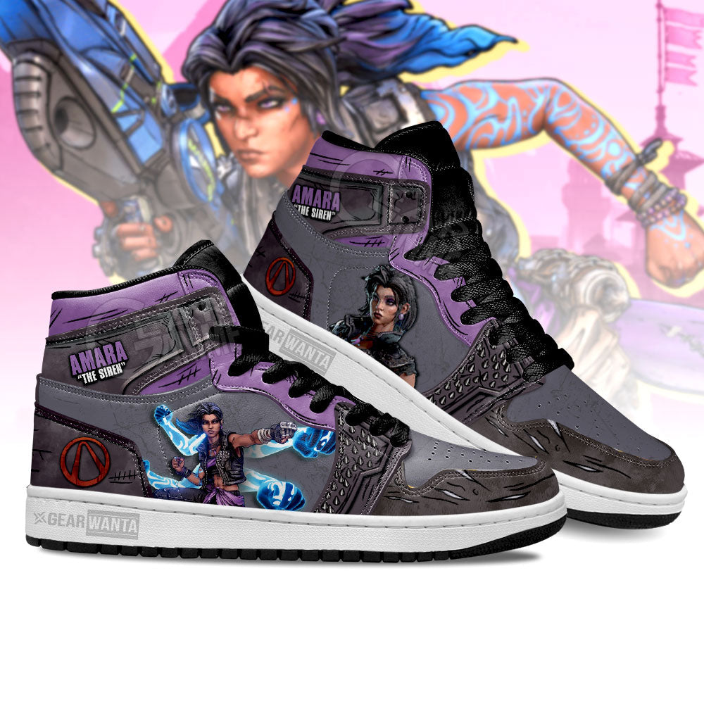 Amara Borderlands J1 Shoes For Fans Sneakers, Air Jordan Hightop