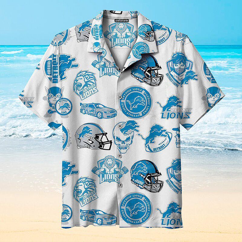 Amazing Detroit Lions NFL – Premium Hawaiian Shirt – Gift For Sports Lovers