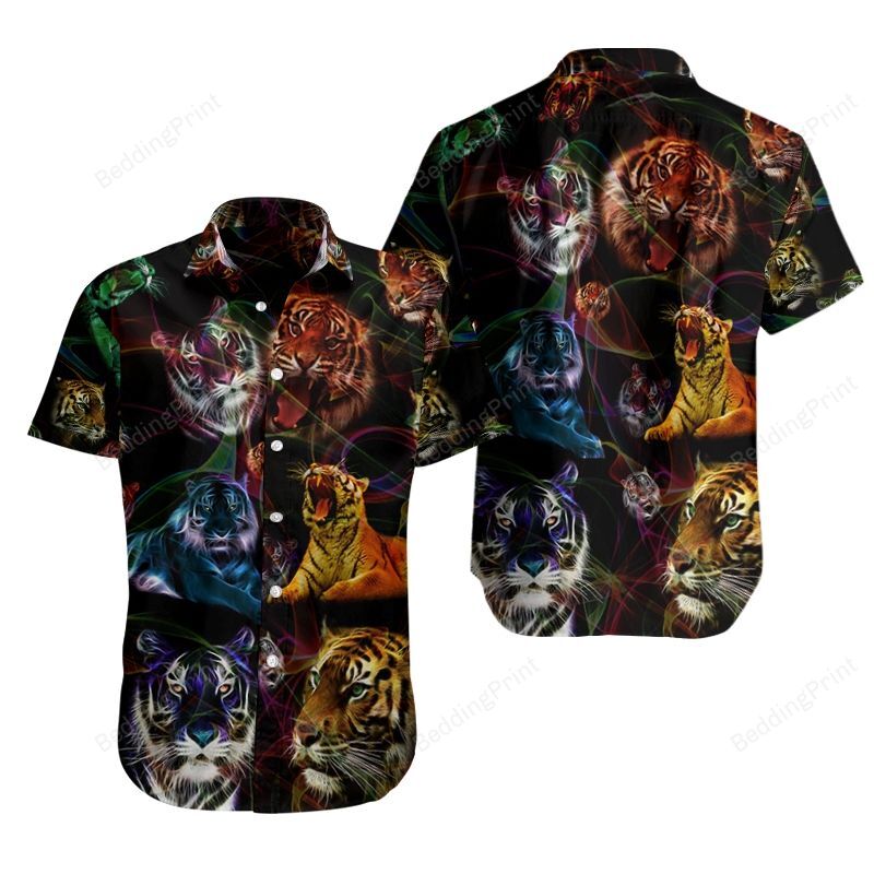 Amazing Tiger Unisex Hawaiian Shirt