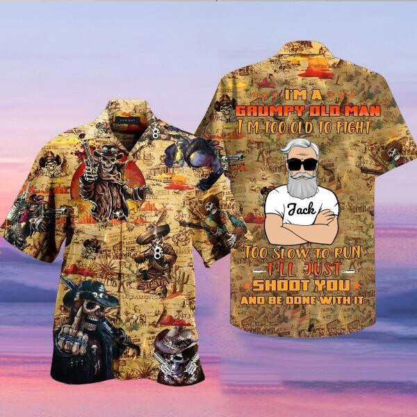 Amazing Vintage Cowboy Unisex Hawaiian Shirt – Customized Designs