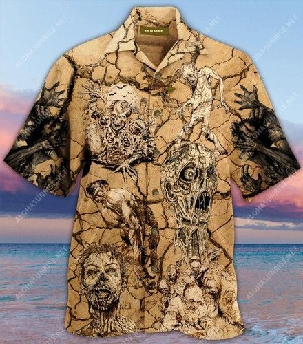 Amazing Zombies Unisex Hawaiian Shirt