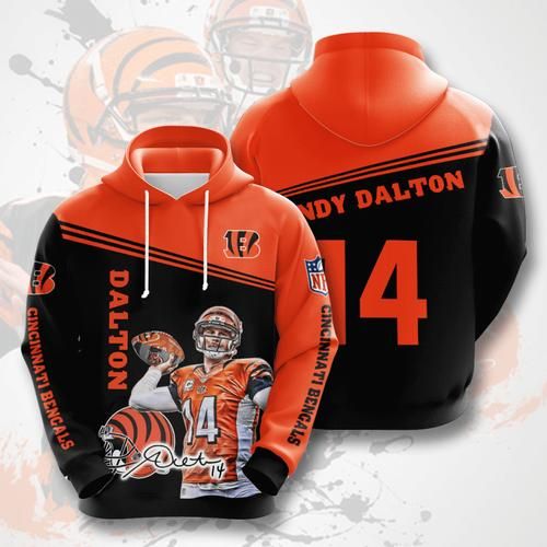 Amazon Sports Team Andy Dalton Cincinnati BengalsHoodie