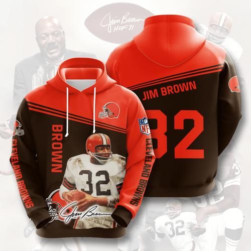 Amazon Sports Team Jim Brown Cincinnati BengalsHoodie