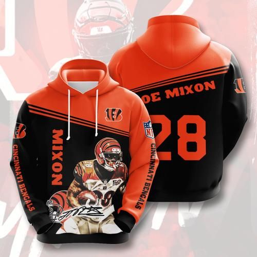 Amazon Sports Team Joe Mixon Cincinnati BengalsHoodie