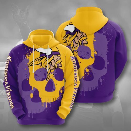 Amazon Sports Team Minnesota Vikings Hoodie 3D