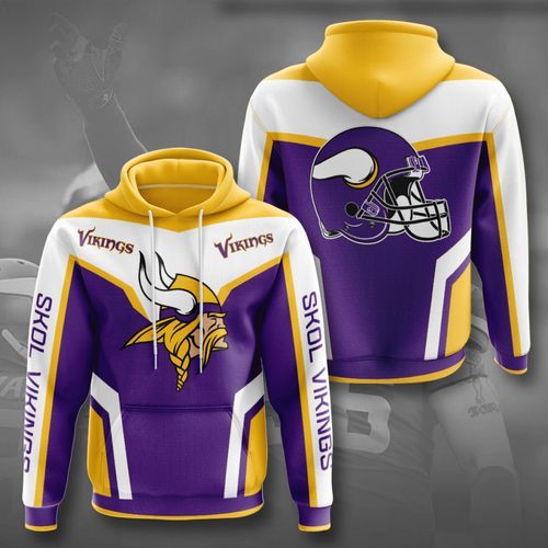 Amazon Sports Team Minnesota Vikings Hoodie 3D