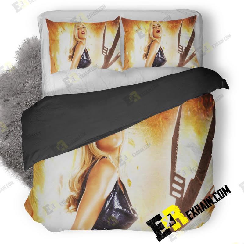 Amber Heard Machete Kills 3D Customized Duvet Cover Bedding Set