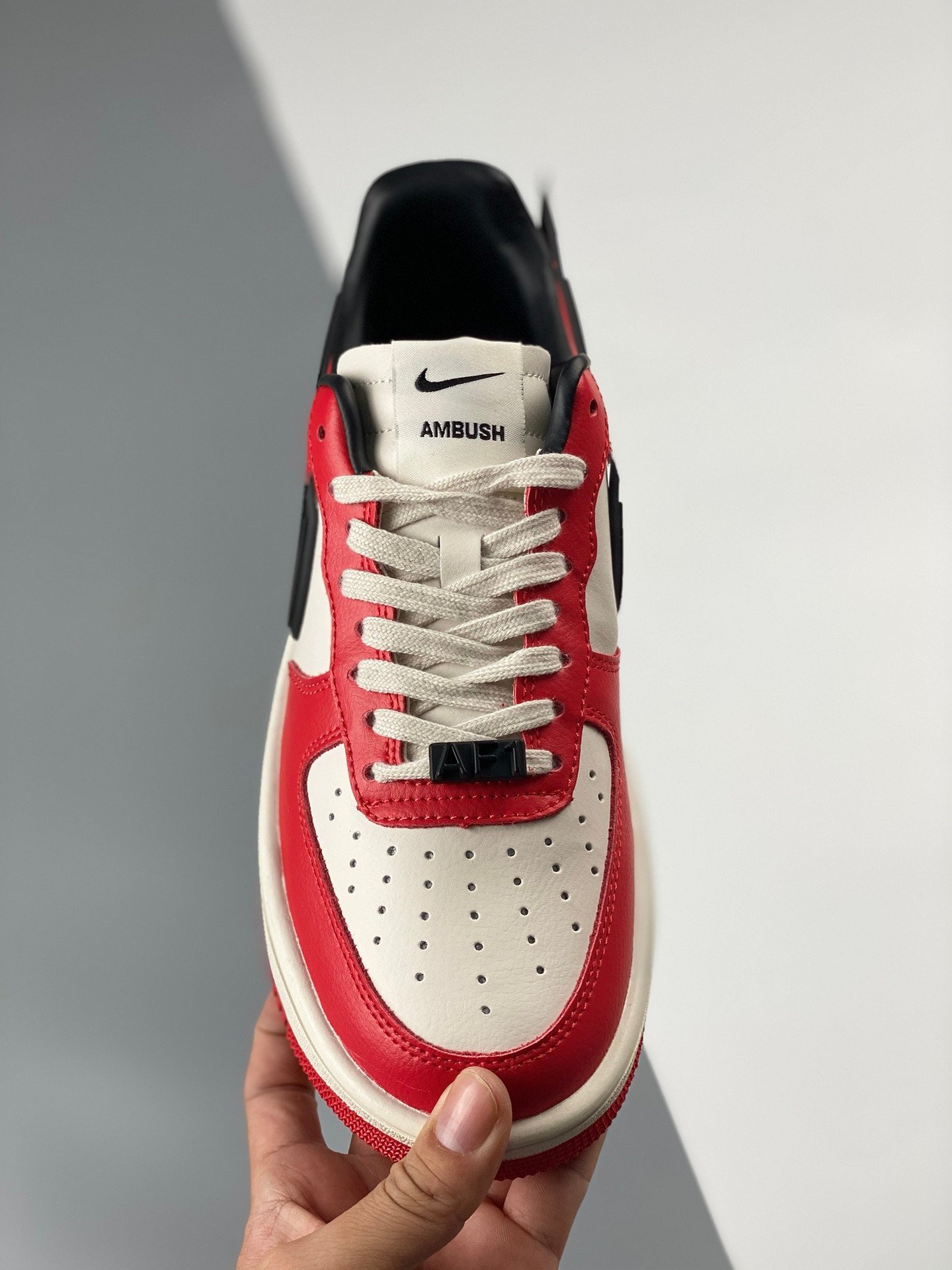 AMBUSH x Nike Air Force 1 Low “Chicago” Red White For Sale