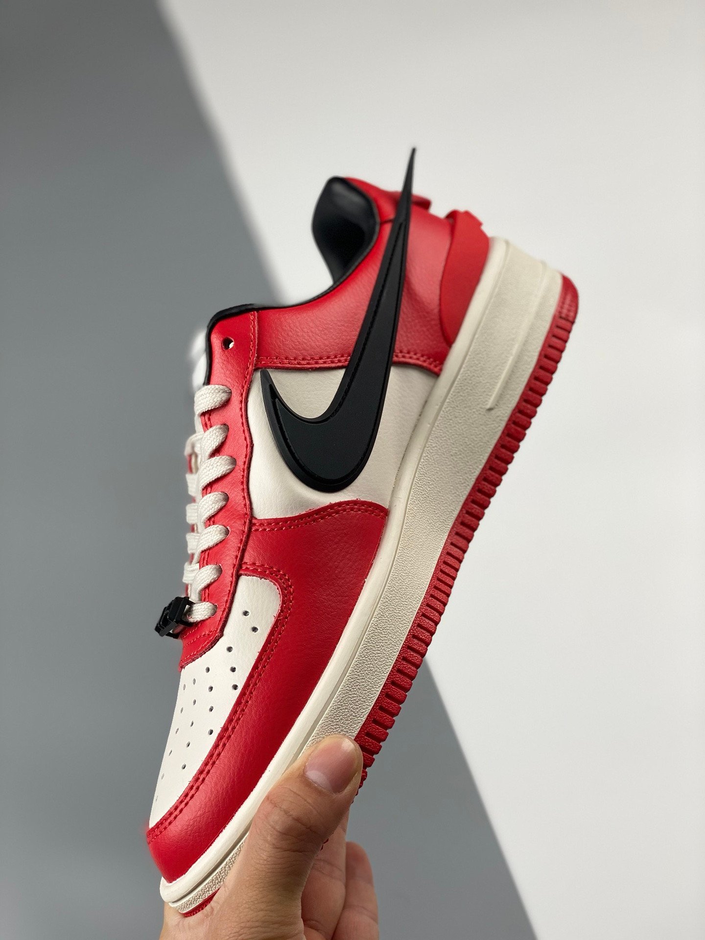AMBUSH x Nike Air Force 1 Low “Chicago” Red White For Sale