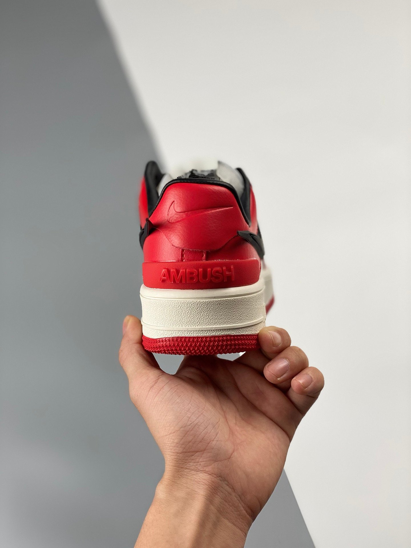 AMBUSH x Nike Air Force 1 Low “Chicago” Red White For Sale
