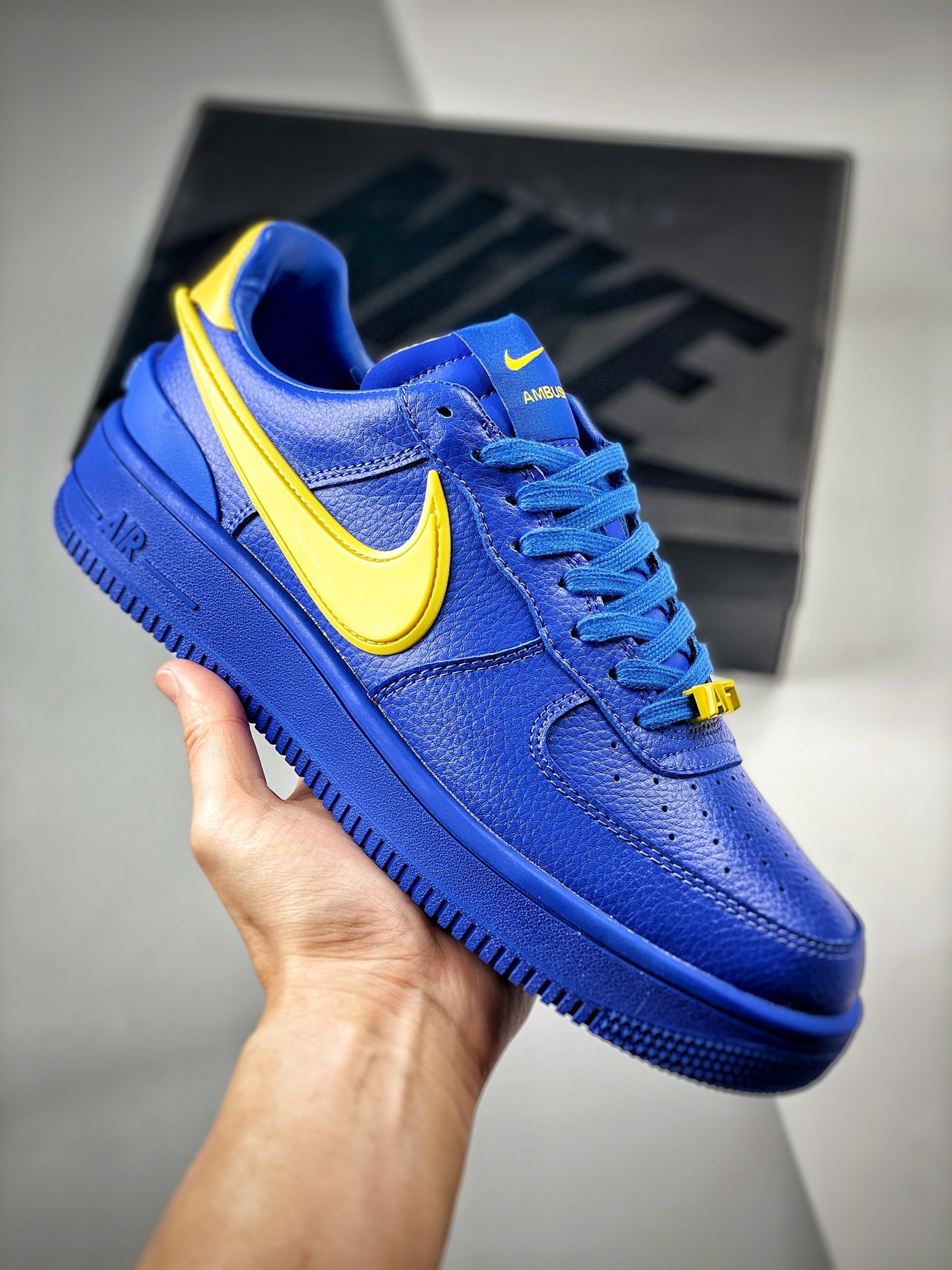 AMBUSH x Nike Air Force 1 Low Game Royal/Varsity Maize For Sale