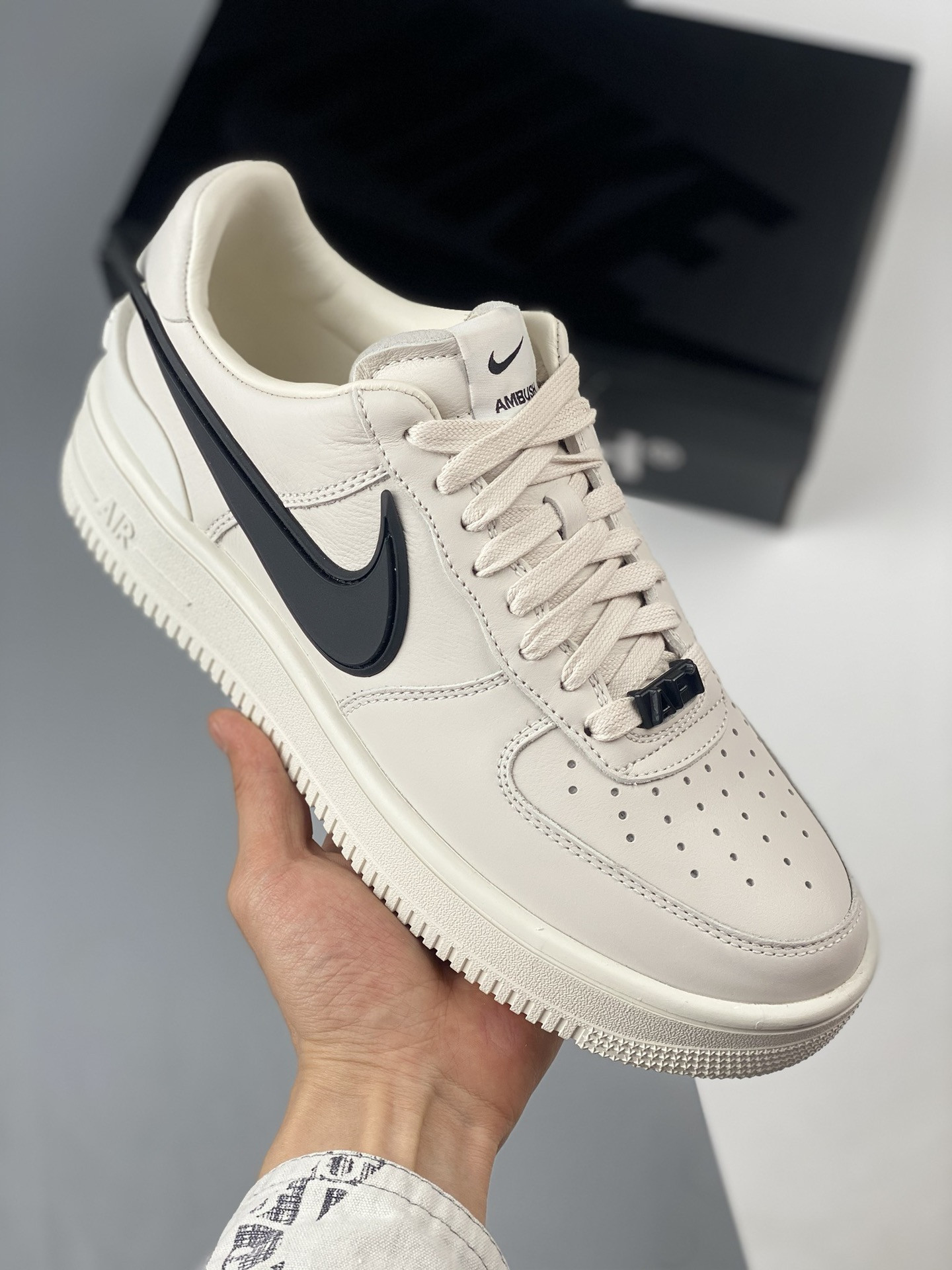 AMBUSH x Nike Air Force 1 Low Phantom/Black For Sale