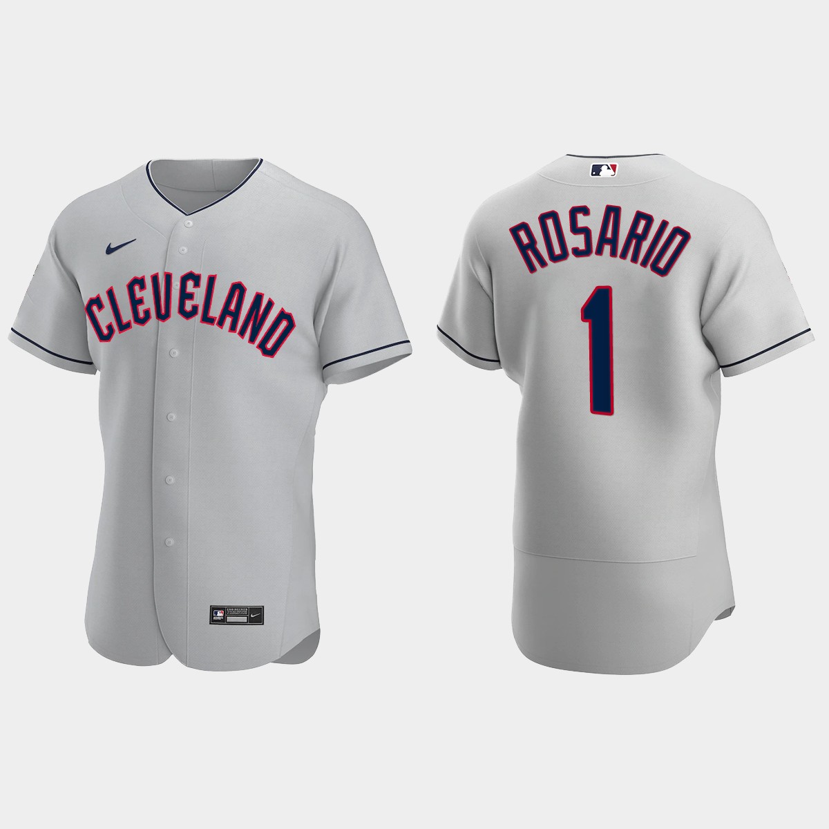 Amed Rosario Cleveland Guardians 2022 Road Jersey – Gray