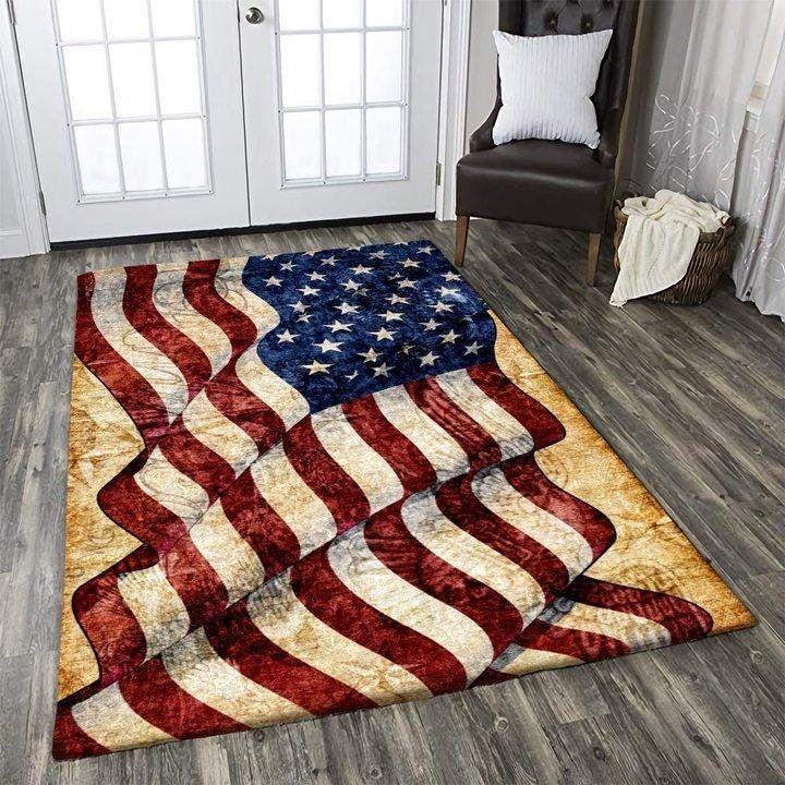 American Flag Area Limited Edition Rectangle Rug
